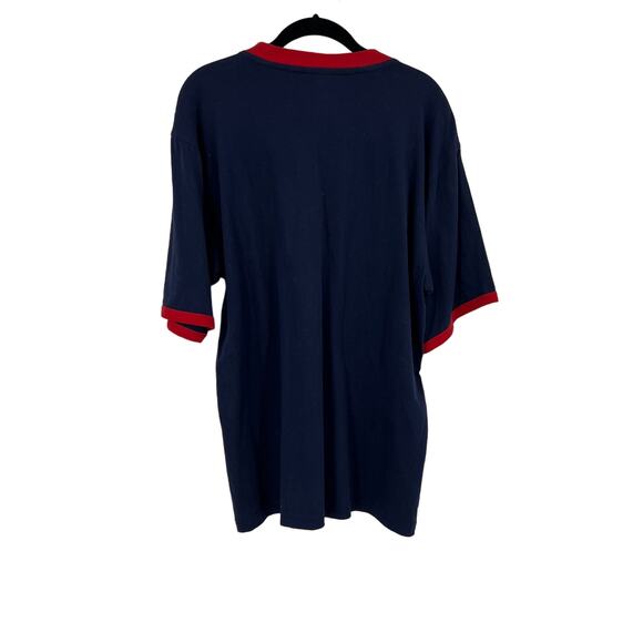 South Pole Navy Blue Authentic Racing Collection T-shirt W Patches Men's Medium - Picture 2 of 9